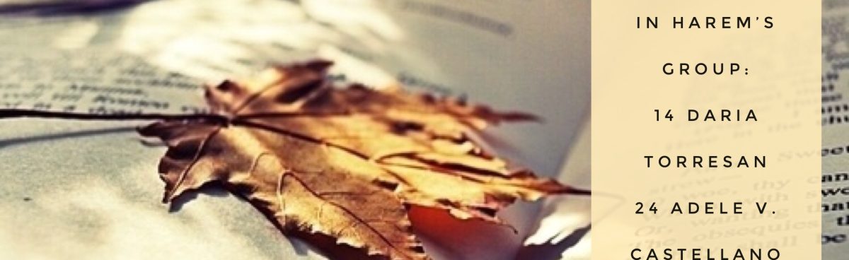 Calendario Giornata autore 2017/8 in Harem&#8217;s group