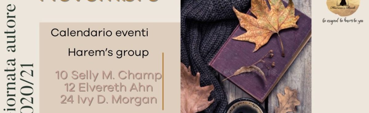 Calendario Giornata autore in Harem’s group 2020 2021
