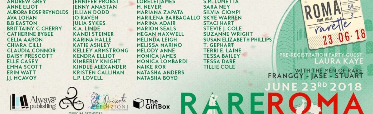 RareRoma18 General Entry Ticket Giveaway